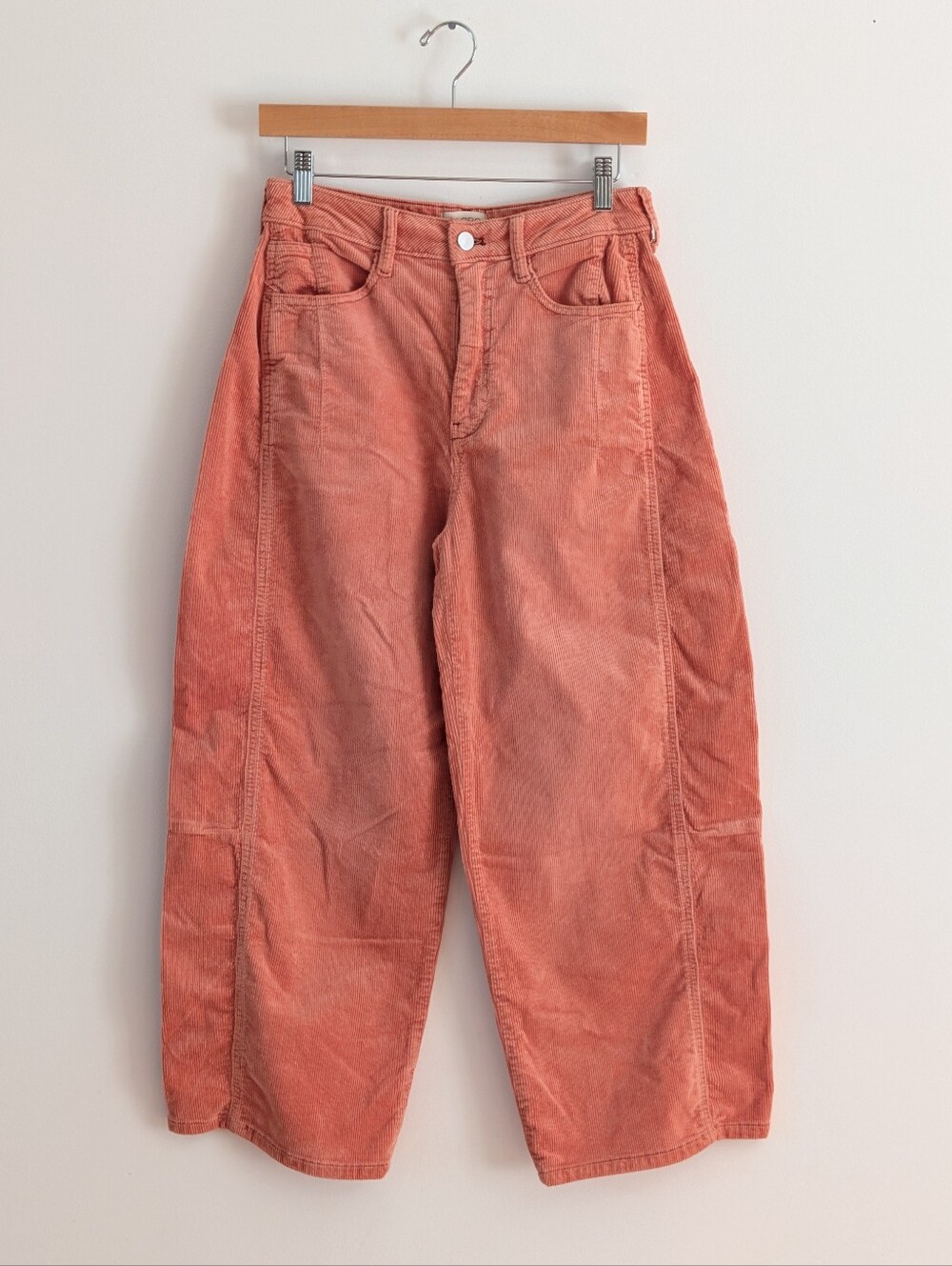 Pilcro The Kenna Heritage Mid-Rise Barrel Jeans Corduroy Edition